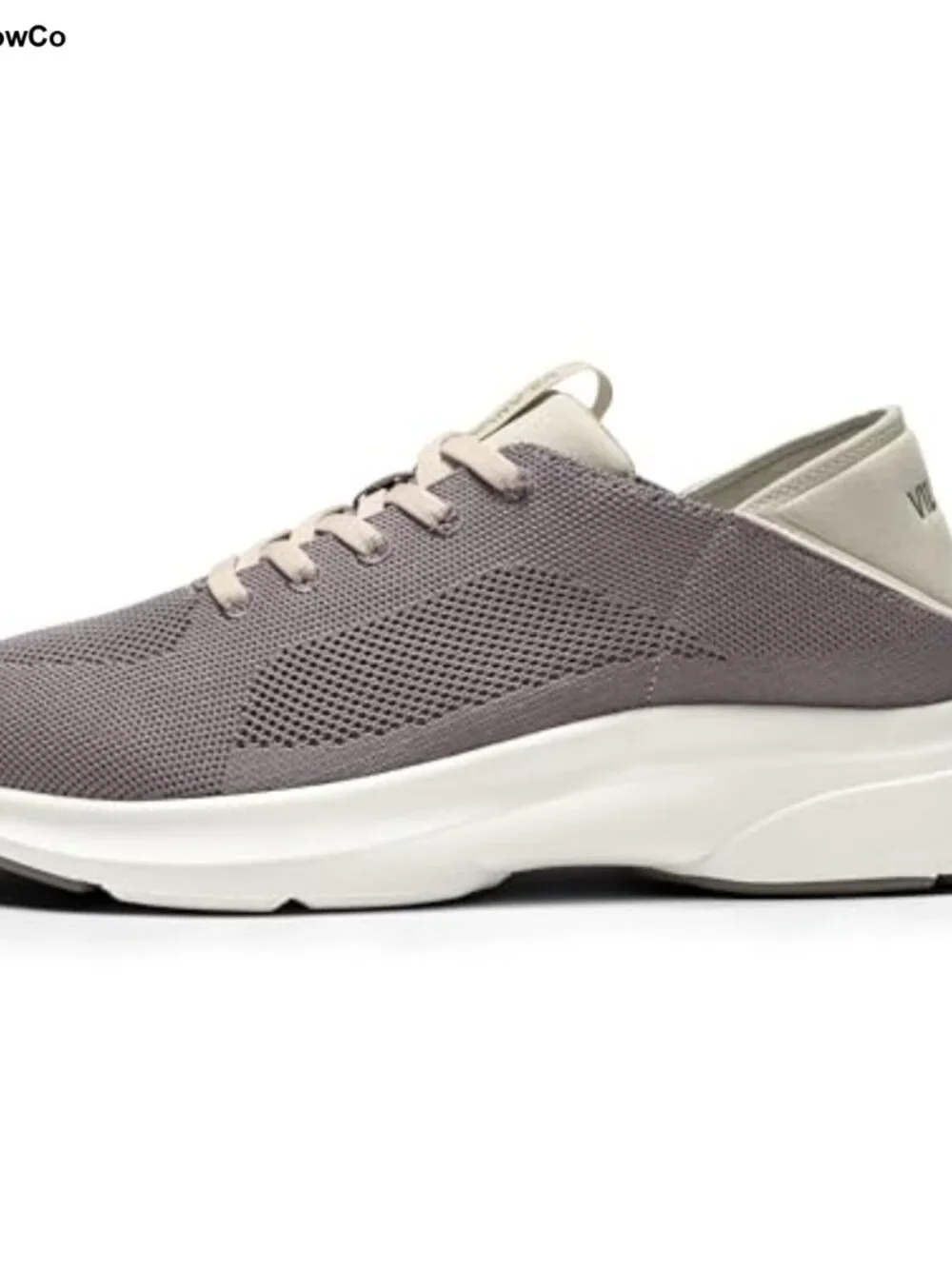 Convertible Fold-Down Heel Walking Shoes with Breathable Knit Upper, Cushioned